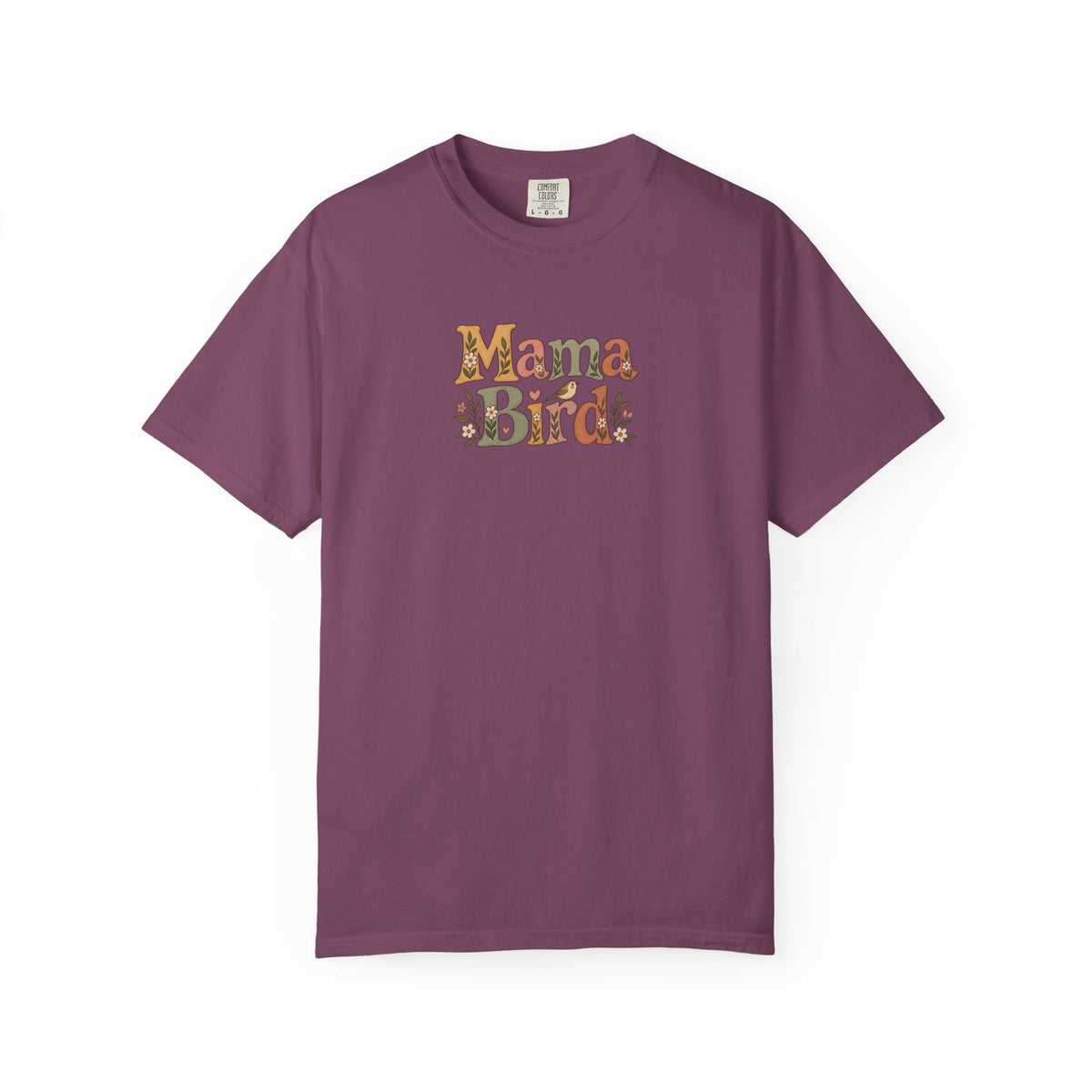 Mama Bird Women's Garment-Dyed T-Shirt | Relaxed Unisex Cotton Tee