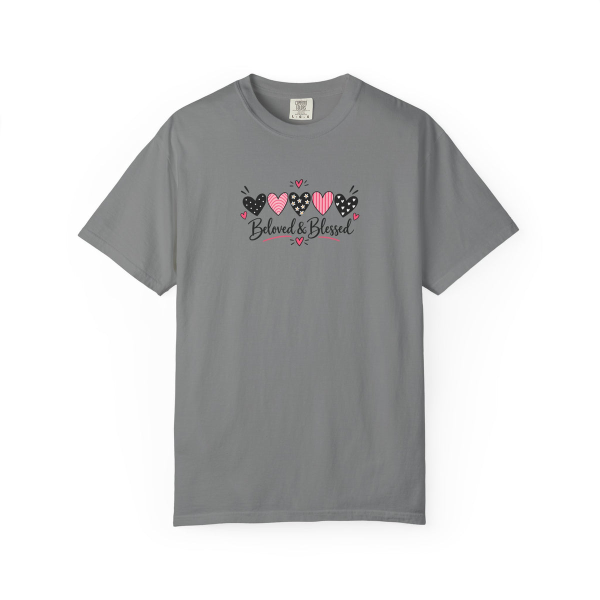 Beloved & Blessed Women's Garment-Dyed T-Shirt | Relaxed Unisex Cotton Tee