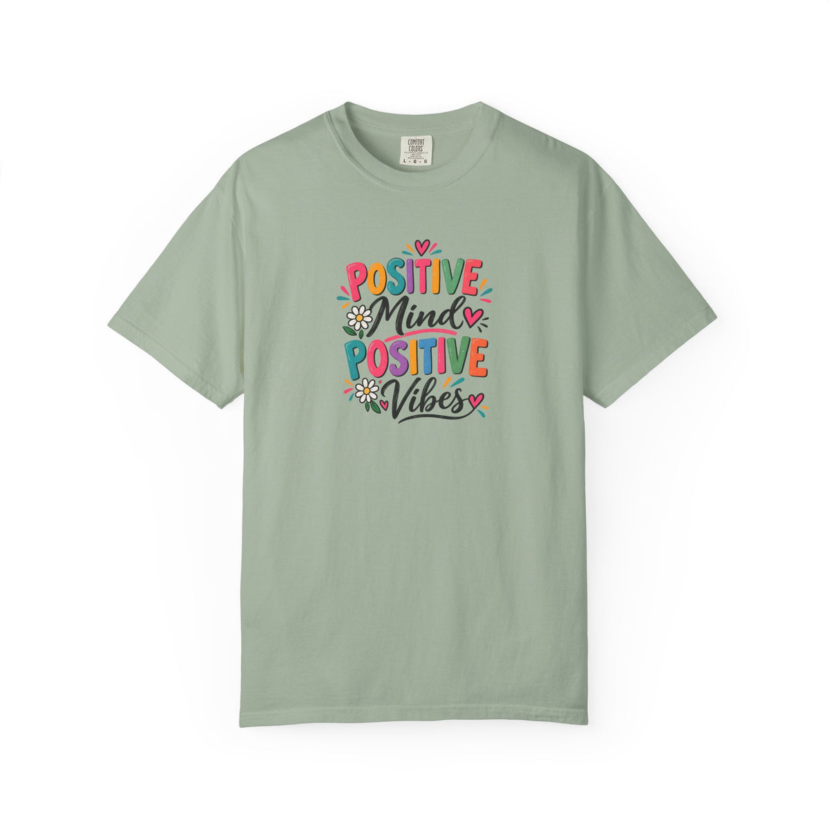 Positive Women's Garment-Dyed T-Shirt | Relaxed Unisex Cotton Tee