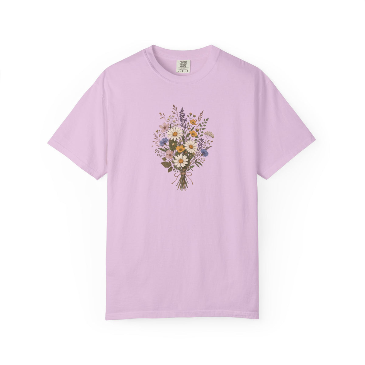 Wildflowers Women's Garment-Dyed T-Shirt | Relaxed Unisex Cotton Tee