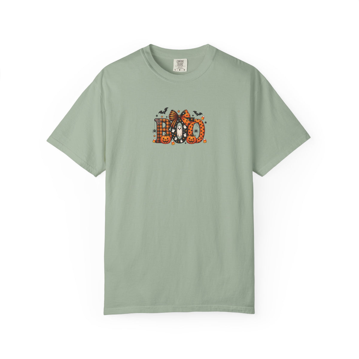 Halloween Boo Women's Garment-Dyed T-Shirt | Relaxed Unisex Cotton Tee