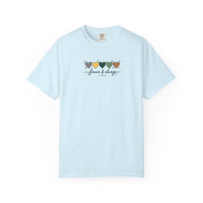 Forever & Always Women's Garment-Dyed T-Shirt | Relaxed Unisex Cotton Tee