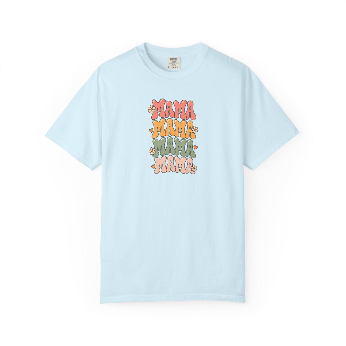 Retro Mama Repeat Women's Garment-Dyed T-Shirt | Relaxed Unisex Cotton Tee