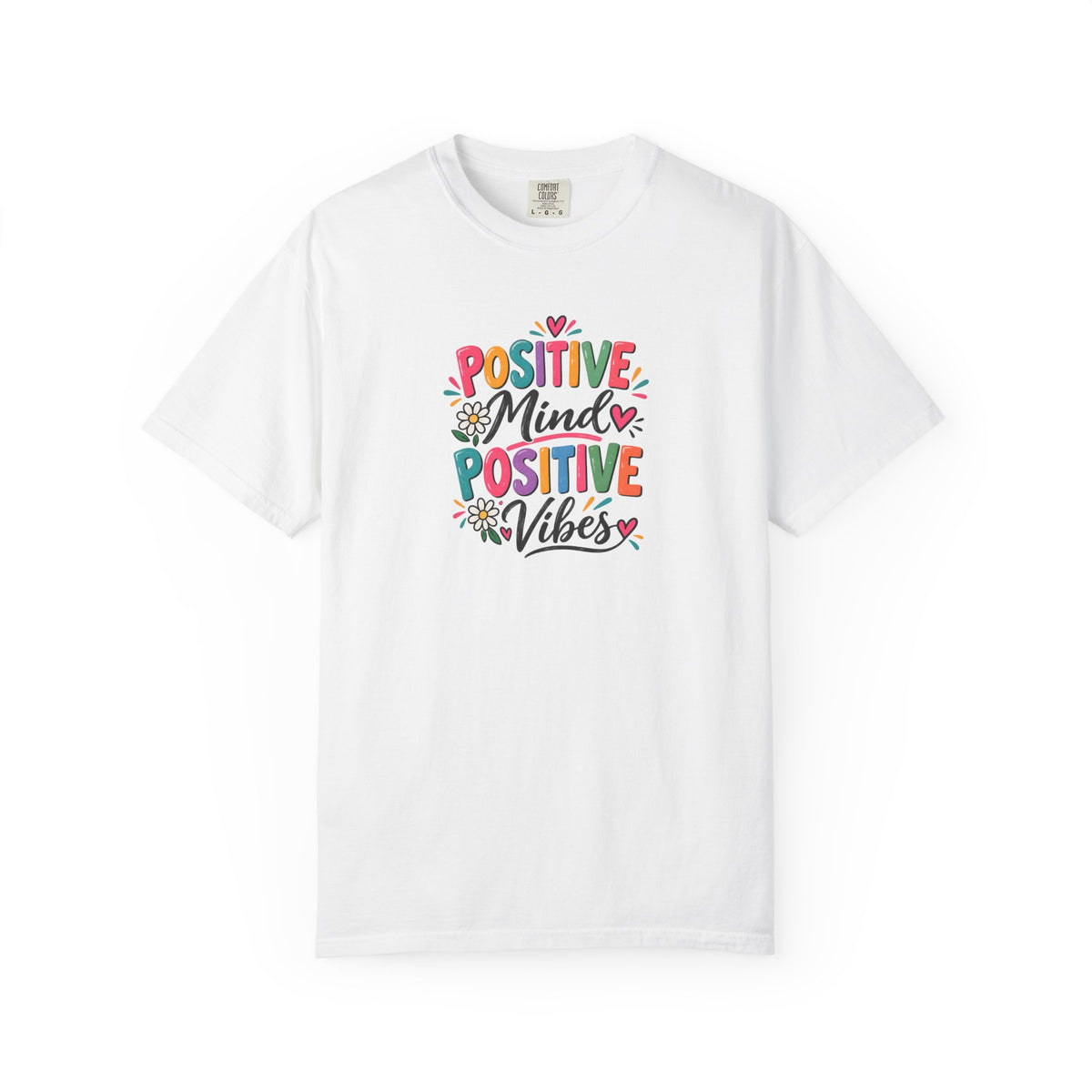 Positive Women's Garment-Dyed T-Shirt | Relaxed Unisex Cotton Tee