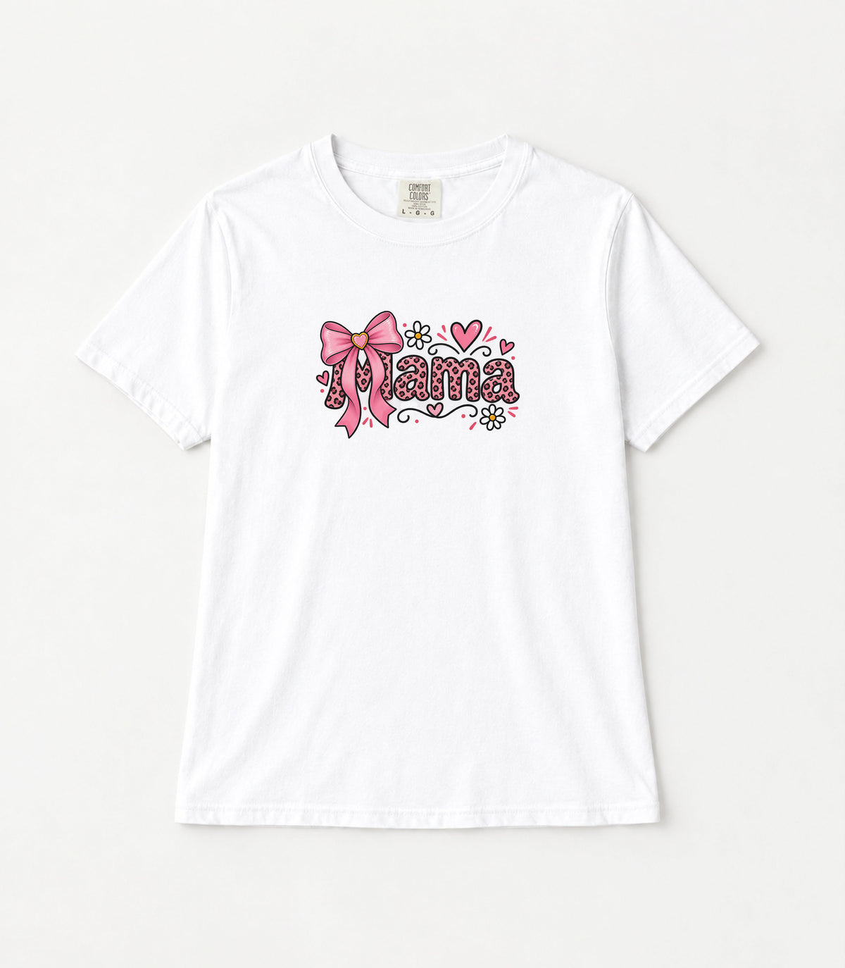 Mama Women's Garment-Dyed T-Shirt | Relaxed Unisex Cotton Tee