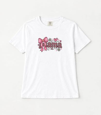 Mama Women's Garment-Dyed T-Shirt | Relaxed Unisex Cotton Tee