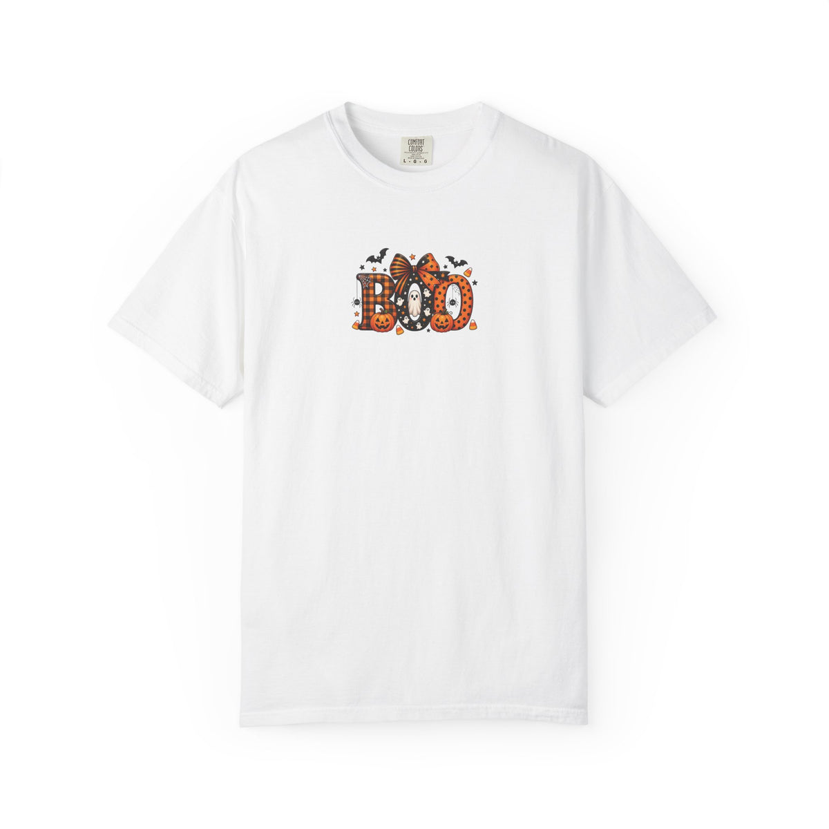Halloween Boo Women's Garment-Dyed T-Shirt | Relaxed Unisex Cotton Tee