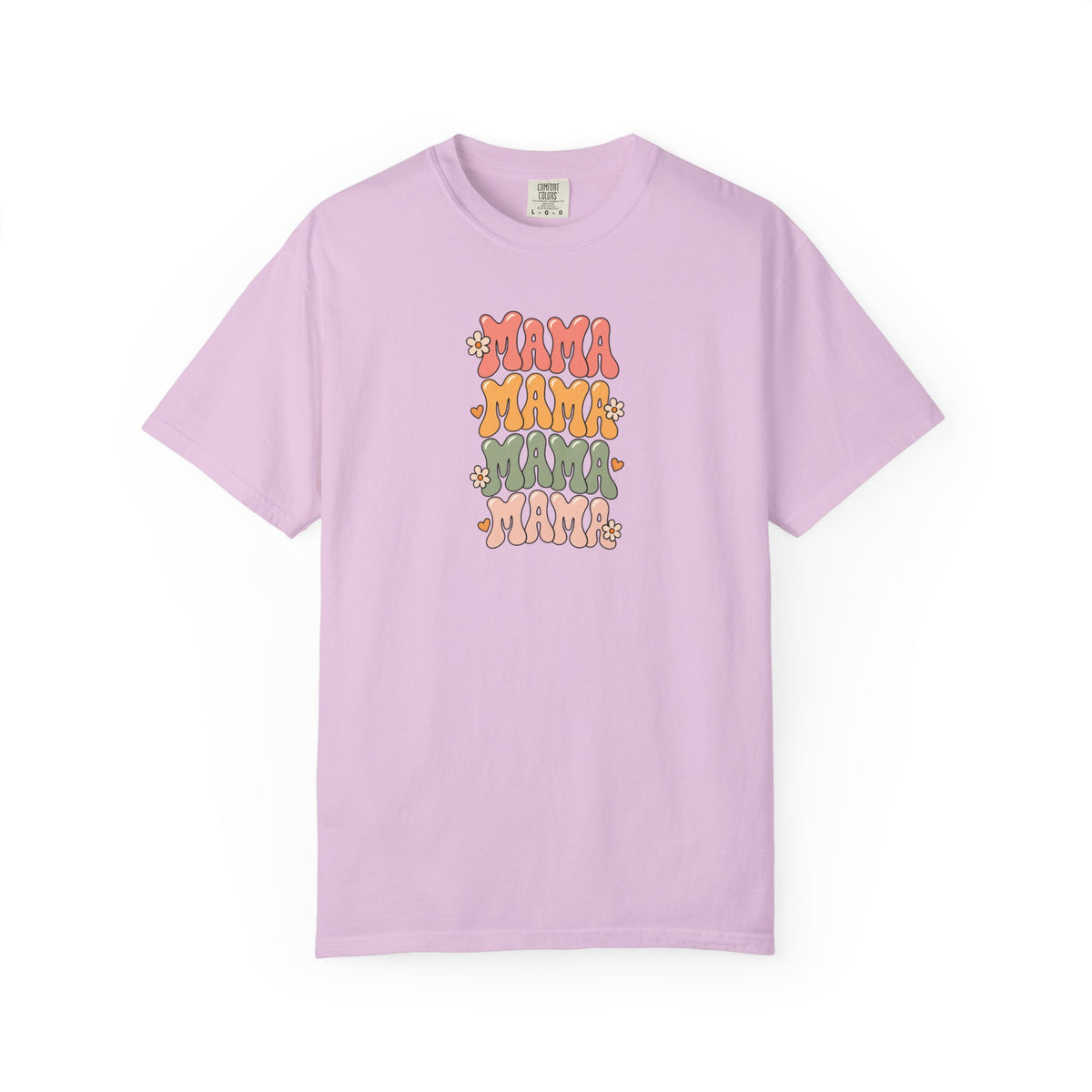 Retro Mama Repeat Women's Garment-Dyed T-Shirt | Relaxed Unisex Cotton Tee