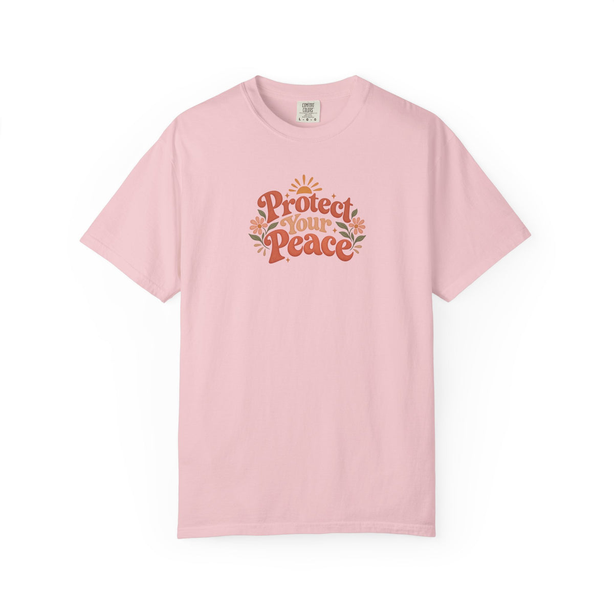 Protect Your Peace Women's Garment-Dyed T-Shirt | Relaxed Unisex Cotton Tee