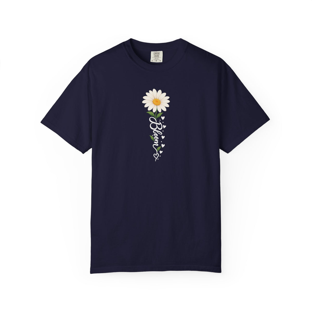 Bloom Daisy Women's Garment-Dyed T-Shirt | Relaxed Unisex Cotton Tee