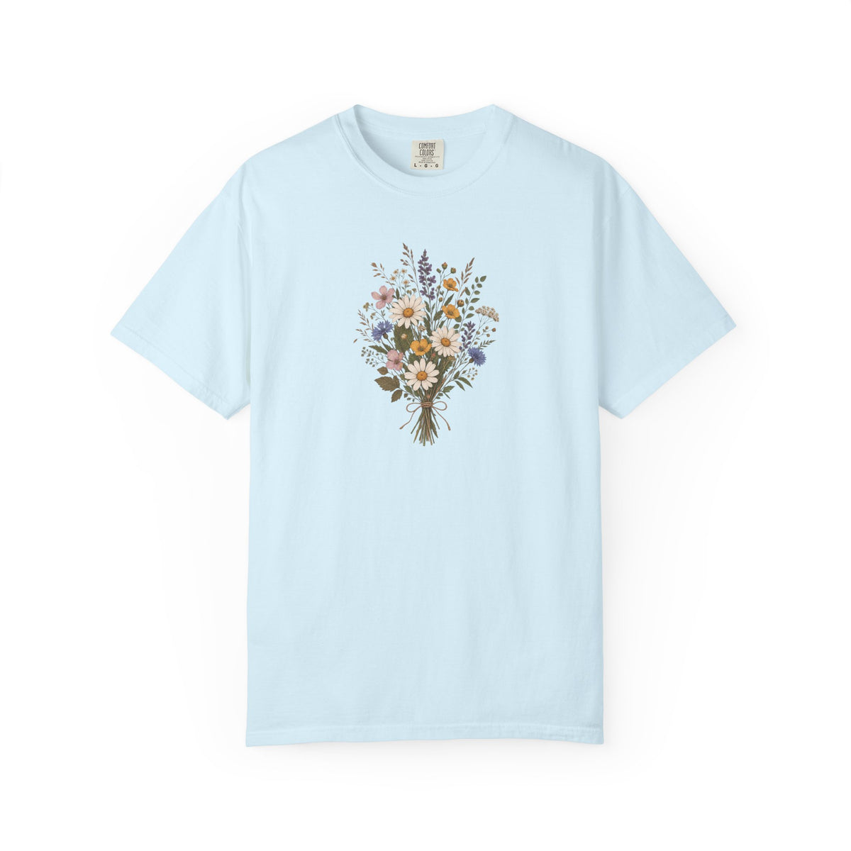 Wildflowers Women's Garment-Dyed T-Shirt | Relaxed Unisex Cotton Tee