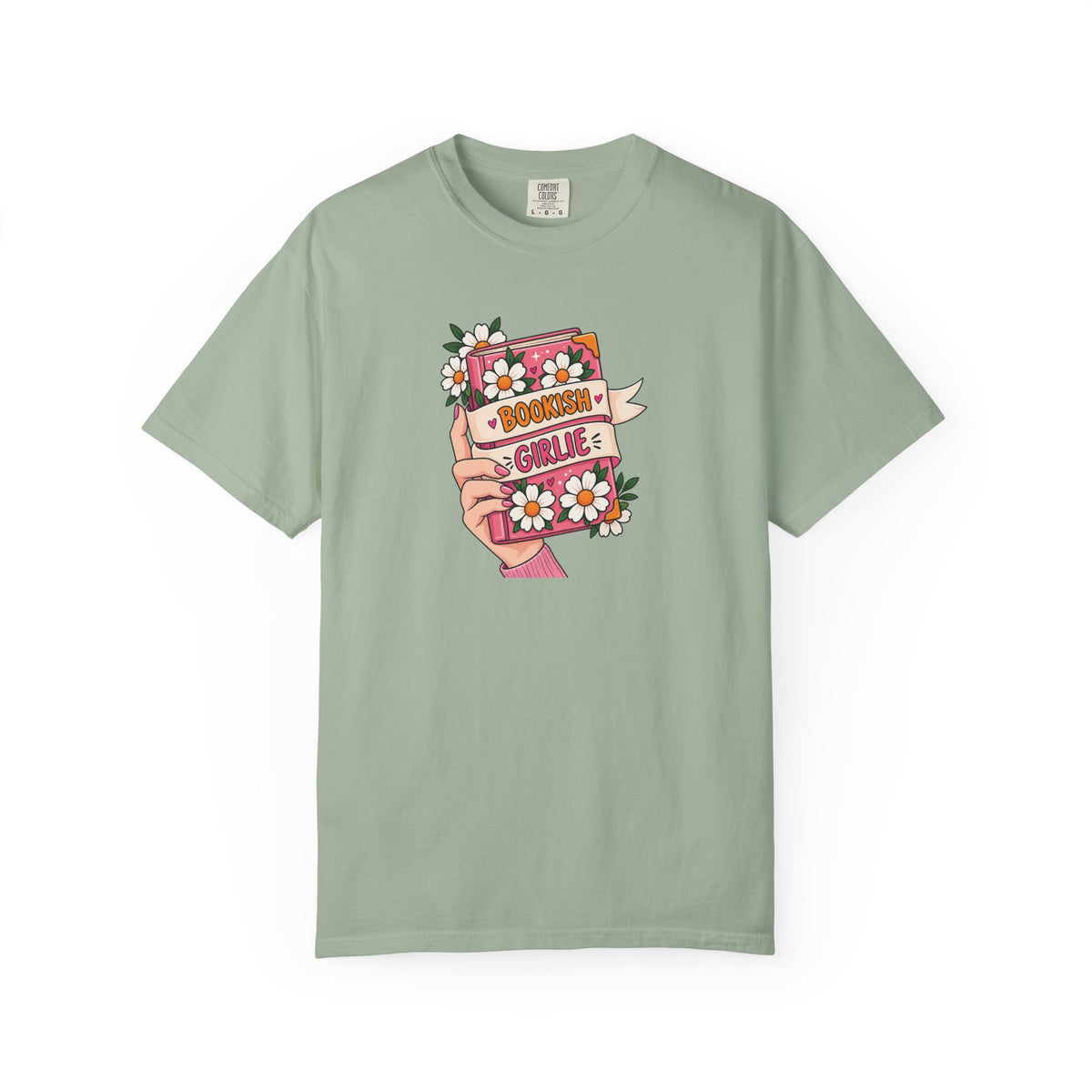 Bookish Girlie Women's Garment-Dyed T-Shirt | Relaxed Unisex Cotton Tee