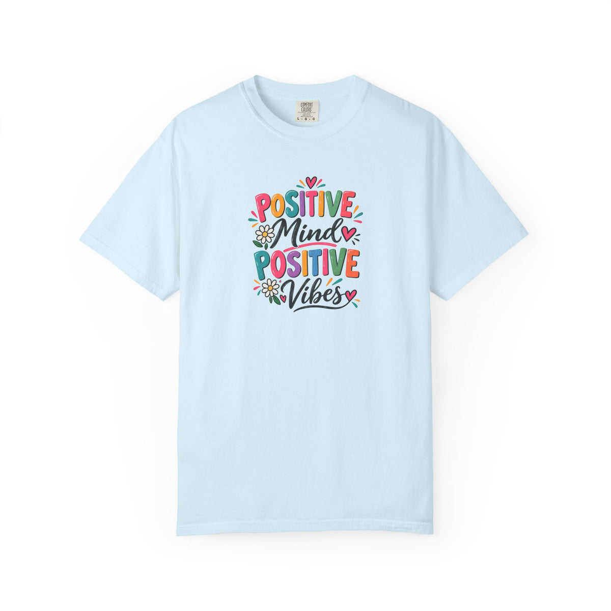 Positive Women's Garment-Dyed T-Shirt | Relaxed Unisex Cotton Tee