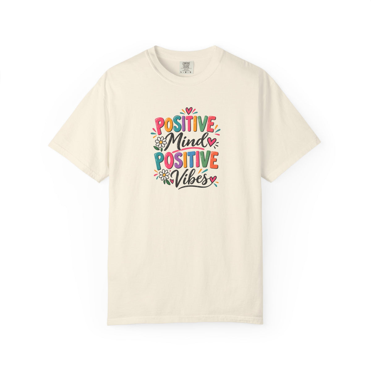 Positive Women's Garment-Dyed T-Shirt | Relaxed Unisex Cotton Tee