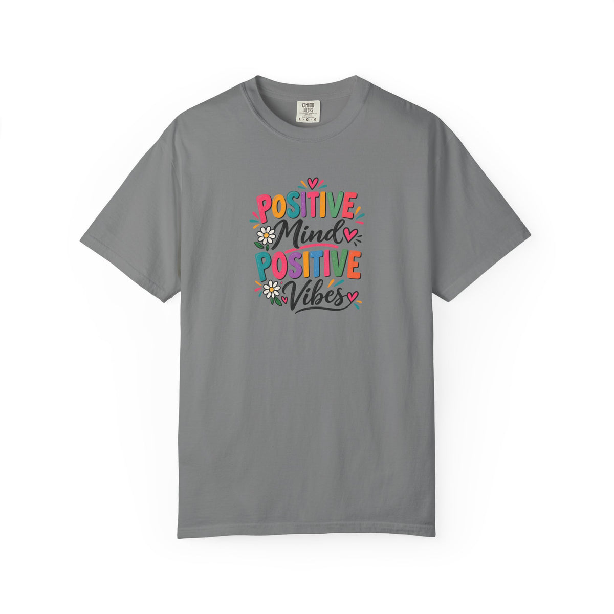 Positive Women's Garment-Dyed T-Shirt | Relaxed Unisex Cotton Tee