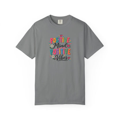Positive Women's Garment-Dyed T-Shirt | Relaxed Unisex Cotton Tee
