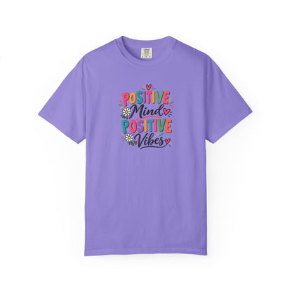 Positive Women's Garment-Dyed T-Shirt | Relaxed Unisex Cotton Tee