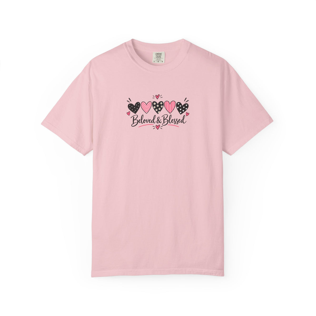 Beloved & Blessed Women's Garment-Dyed T-Shirt | Relaxed Unisex Cotton Tee