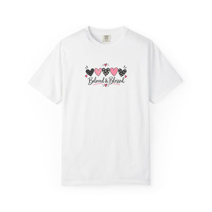 Beloved & Blessed Women's Garment-Dyed T-Shirt | Relaxed Unisex Cotton Tee