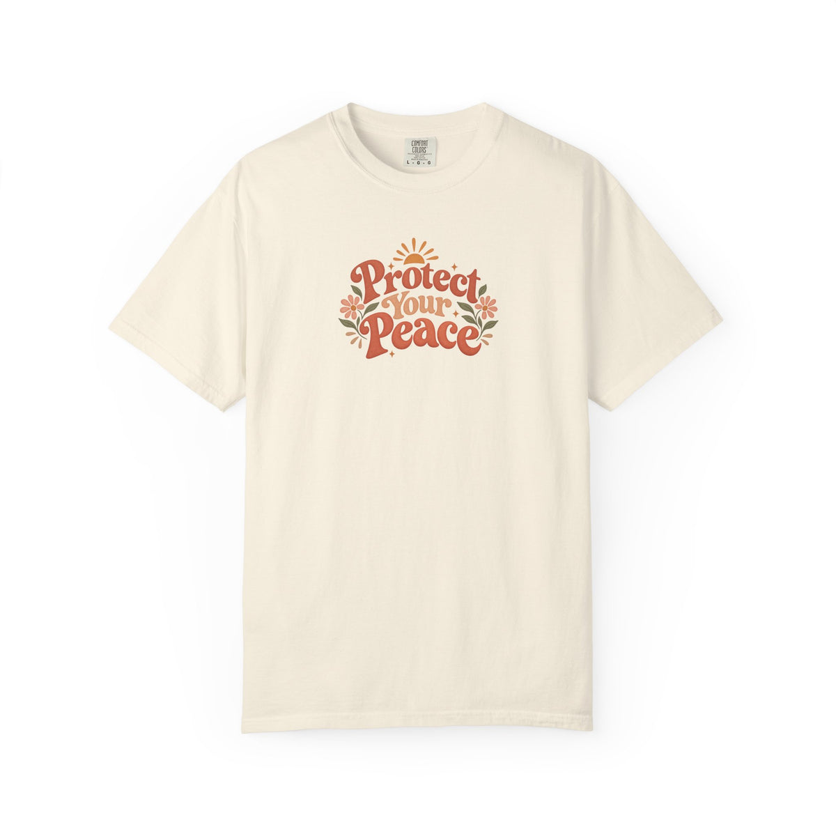 Protect Your Peace Women's Garment-Dyed T-Shirt | Relaxed Unisex Cotton Tee