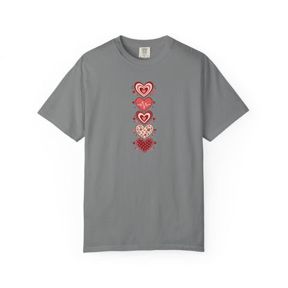 Hearts Women's Garment-Dyed T-Shirt | Relaxed Unisex Cotton Tee