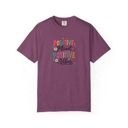 Positive Women's Garment-Dyed T-Shirt | Relaxed Unisex Cotton Tee