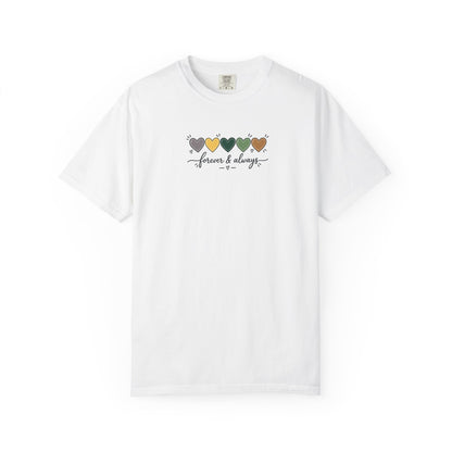 Forever & Always Women's Garment-Dyed T-Shirt | Relaxed Unisex Cotton Tee
