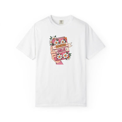 Bookish Girlie Women's Garment-Dyed T-Shirt | Relaxed Unisex Cotton Tee