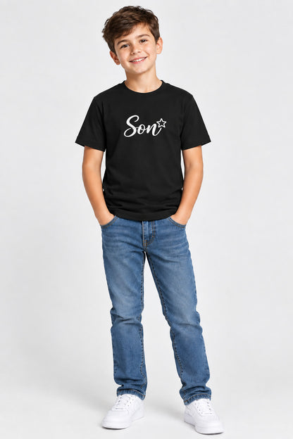 Wagglynook Family Matching T-Shirt | Soft, Comfortable & Durable Tee for Youth Son