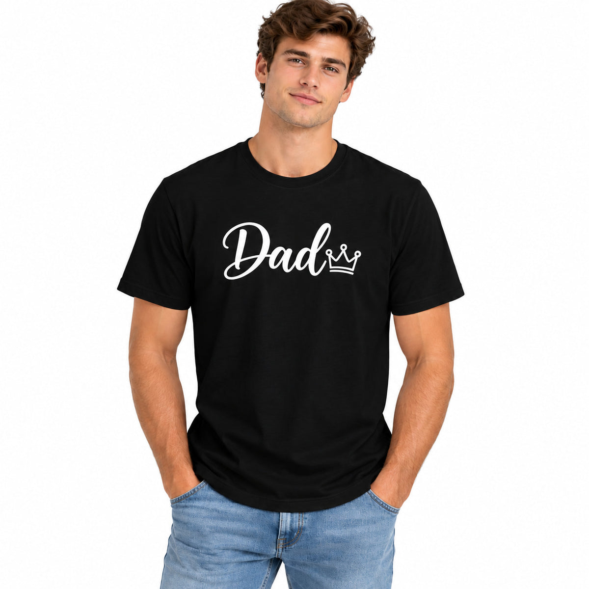 Wagglynook Dad T-Shirt | Soft, Comfortable & Durable Family Matching Tee